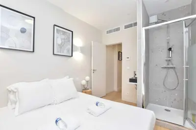 Salle de bains dans l'établissement Peaceful apartment - 2BR-6P - Trocadero
