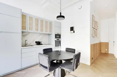 Cuisine ou kitchenette dans l'établissement Pick A Flat's Apartments in Opéra - Rue de Richelieu