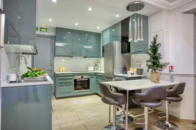 Cuisine ou kitchenette dans l'établissement Romantique 150m2 4CH proche de L'Opéra - Clim