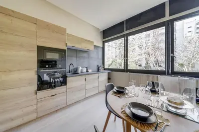 Cuisine ou kitchenette dans l'établissement 188 Suite Eight - Superb apartment in Paris