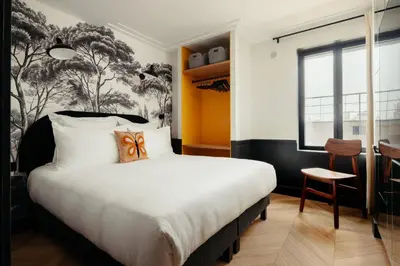 Un ou plusieurs lits dans un hébergement de l'établissement My Maison In Paris Invalides