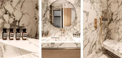 Salle de bains dans l'établissement HIGHSTAY - Luxury Serviced Apartments - Champs-Elysées