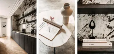 Cuisine ou kitchenette dans l'établissement HIGHSTAY - Luxury Serviced Apartments - Champs-Elysées