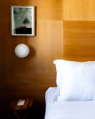Un ou plusieurs lits dans un hébergement de l'établissement Hôtel Cabane - Orso Hotels