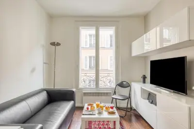 Télévision ou salle de divertissement dans l'établissement Charming Apartment close to Gare de Lyon