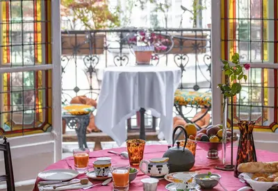 Nourriture dans le B&B/chambre d'hôtes ou à proximité