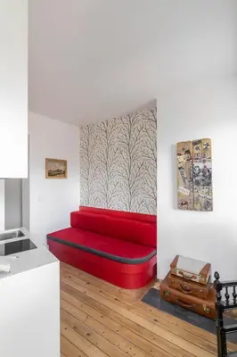 Coin salon dans l'établissement MaisondesChaumes-Paris