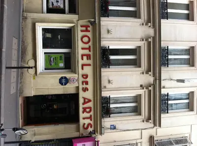Plan de l'établissement Hotel Des Arts