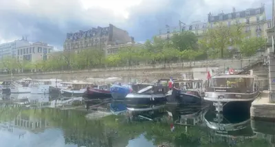 Vue sur la rivière ou le fleuve situé(e) à proximité de l'appartement