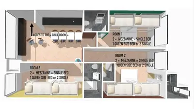 Plan de l'établissement MAISON FRANCOIS Paris