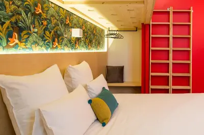 Un ou plusieurs lits dans un hébergement de l'établissement MAISON FRANCOIS Paris