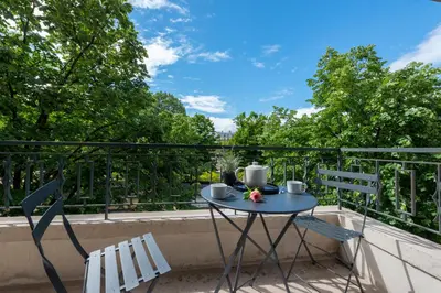 Balcon ou terrasse dans l'établissement Opera