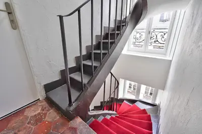 Plan de l'établissement Cosy and New Studio in the Heart of Paris (5F)