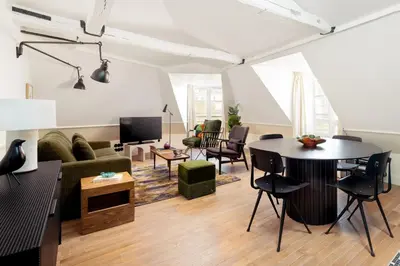 Coin salon dans l'établissement My Maison In Paris - Louvre