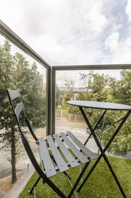 Plan de l'établissement Superbe Studio à 2 Stations de Paris Centre 15min à pied du Stade de France