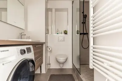 Salle de bains dans l'établissement Superbe Studio à 2 Stations de Paris Centre 15min à pied du Stade de France