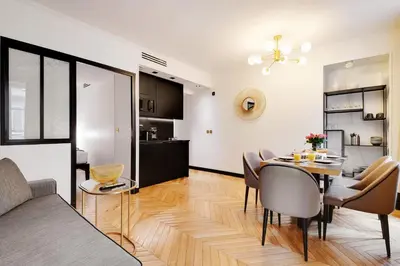 Cuisine ou kitchenette dans l'établissement Odéon - Notre Dame Paris Climatisé-Wifi