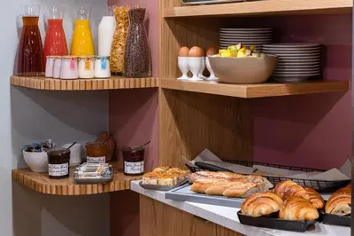 Nourriture dans l'hôtel ou à proximité
