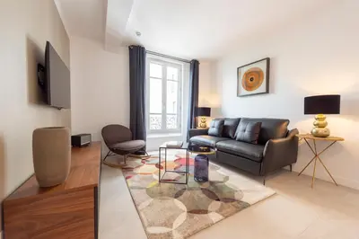 Coin salon dans l'établissement O'Lord, 4 Etoiles, Residence de Luxe Champs-Elysees