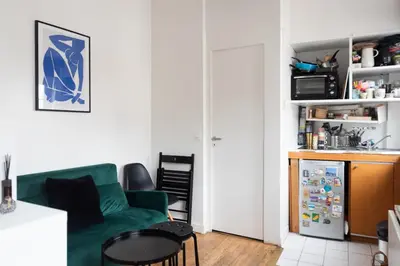Cuisine ou kitchenette dans l'établissement Beautiful Apartment In The Heart Of Paris