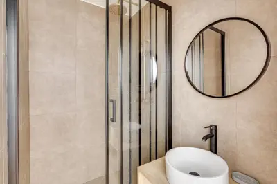 Salle de bains dans l'établissement Beautiful apartment for 8 people