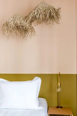 Coin salon dans l'établissement Habitat Parisien - 2BR-2BA - Marais - Centre Pompidou