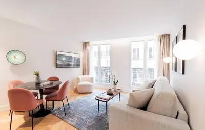Coin salon dans l'établissement Quartier Libre - Saint Georges