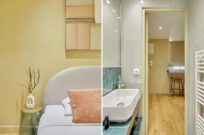 Salle de bains dans l'établissement Residence centre de Paris by Studio prestige