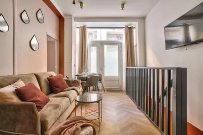 Coin salon dans l'établissement NEW Eiffel Tour ! Splendid Apartments in the Heart of Paris