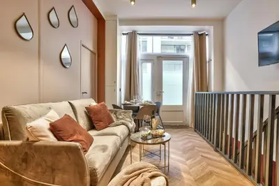 Coin salon dans l'établissement NEW Eiffel Tour ! Splendid Apartments in the Heart of Paris