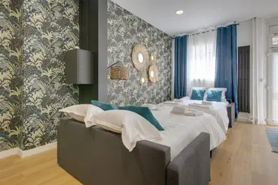 Un ou plusieurs lits dans un hébergement de l'établissement 195 Suite Royal - Superb apartment in Paris