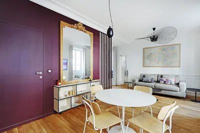 Coin salon dans l'établissement Pick A Flat's Apartment in Marais/Oberkampf - bvd du Temple