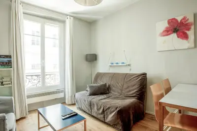 Coin salon dans l'établissement Appartement Caldère - Welkeys