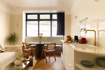 Coin salon dans l'établissement Jardin des Plantes - Amazing 2BR 4P apartment