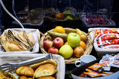 Nourriture dans l'hôtel ou à proximité