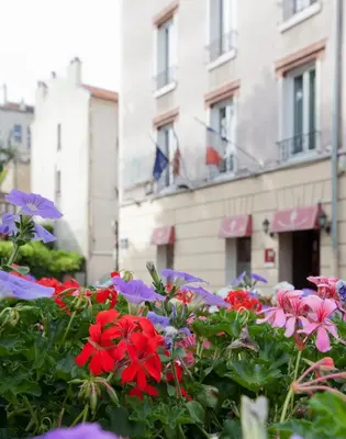 Jardin de l'établissement Hôtel du Parc