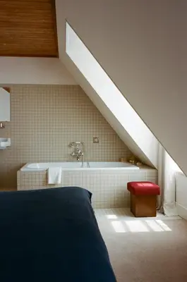 Un ou plusieurs lits dans un hébergement de l'établissement Hôtel Massé