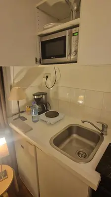 Cuisine ou kitchenette dans l'établissement Paris Quartier Latin