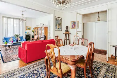 Coin salon dans l'établissement Appartement Carpette - Welkeys