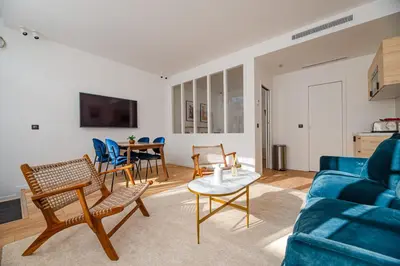 Coin salon dans l'établissement MBM - LOFT MARAIS