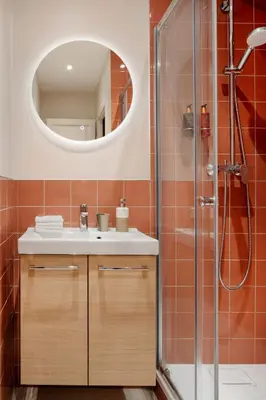 Salle de bains dans l'établissement Edgar Suites Grands Boulevards - Boulanger
