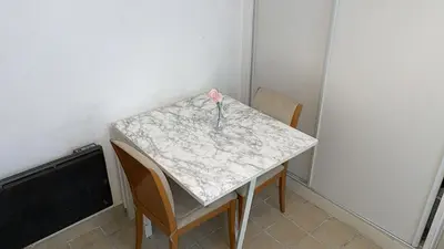 Plan de l'établissement Studio Montmartre 15 min du Sacré-Cœur, cosy & chauffé