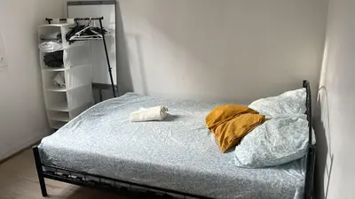 Un ou plusieurs lits dans un hébergement de l'établissement Studio Montmartre 15 min du Sacré-Cœur, cosy & chauffé