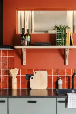 Cuisine ou kitchenette dans l'établissement Edgar Suites Vicat - Porte de Versailles