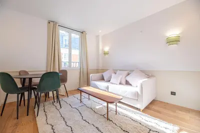 Coin salon dans l'établissement Vignature residence