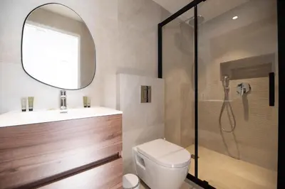 Salle de bains dans l'établissement Vignature residence