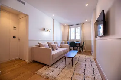 Coin salon dans l'établissement Vignature residence