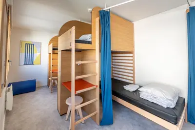 Un ou plusieurs lits dans un hébergement de l'établissement UCPA SPORT STATION HOSTEL PARIS