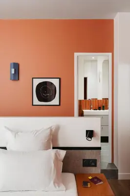 Coin salon dans l'établissement Edgar Suites Notre-Dame - Lagrange