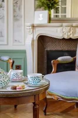Coin salon dans l'établissement L'Hôtel Particulier - Paris Asnières
